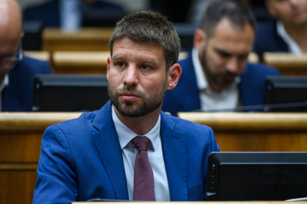 Na snímke poslanec NRSR Michal Šimečka. FOTO TASR