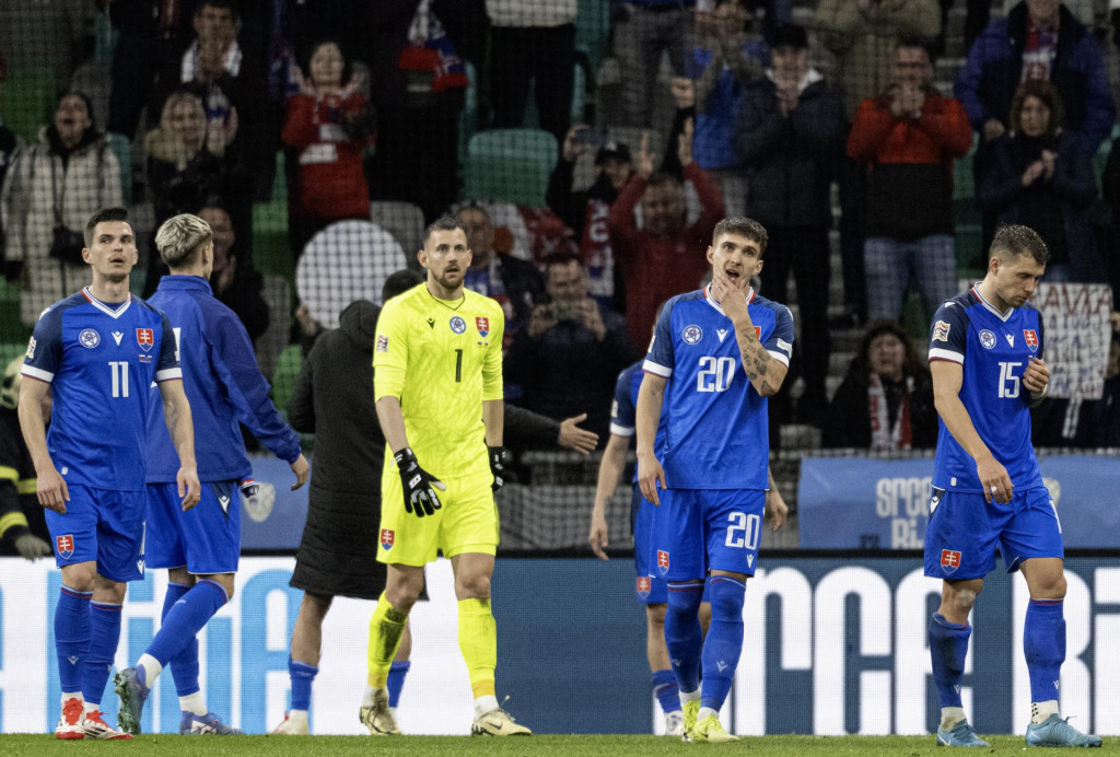 Kalendárny rok 2025 zatiaľ našim futbalistom nevychádza. Dosiahnu Slováci proti Nemecku senzačný výsledok? FOTO: TASR/M. Baumann