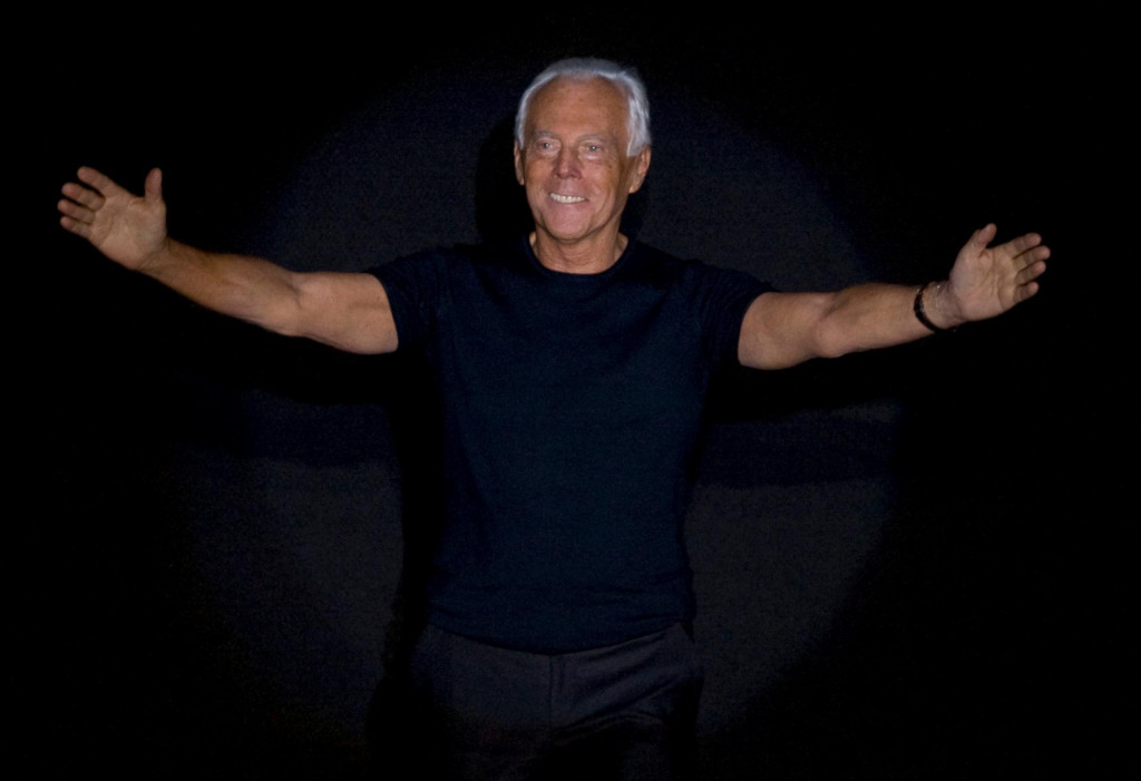 Návrhár George Armani