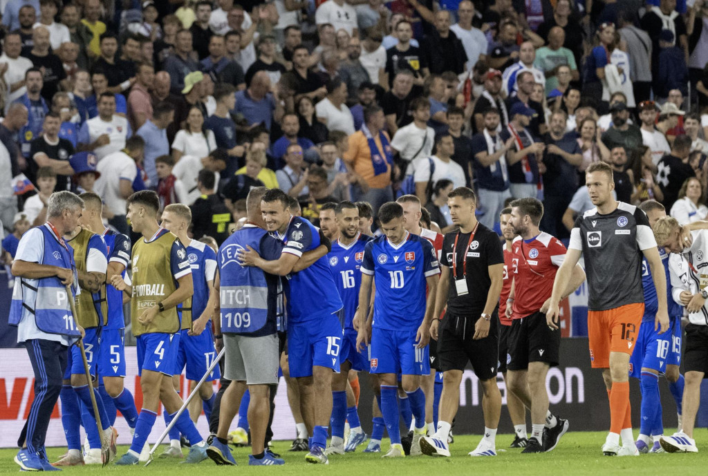Slovenskí futbalisti sa porážkou Nemecka zapísali do histórie tohto športu. FOTO: TASR/M. Baumann