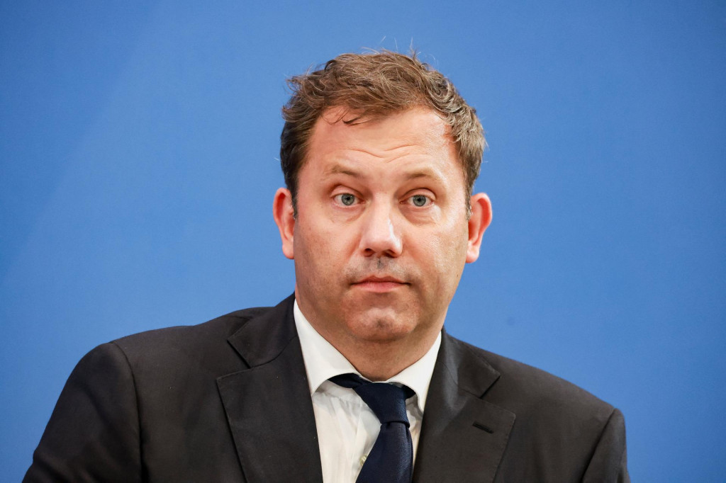 Spolupredseda Sociálnodemokratickej strany a nemecký minister financií Lars Klingbeil. FOTO: Reuters