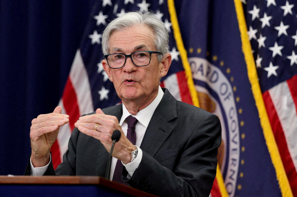 Na snímke predseda Fedu Jerome Powell. FOTO: REUTERS