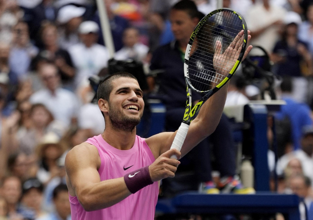 &Scaron;panielsky tenista Carlos Alcara. FOTO: Reuters