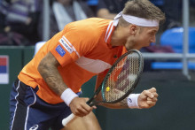 Slovenský tenista Alex Molčan. FOTO: TASR/Martin Baumann