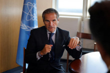 Generálny riaditeľ Medzinárodnej agentúry pre atómovú energiu (MAAE) Rafael Grossi. FOTO: REUTERS