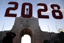 MOV v októbri 2023 pozastavil členstvo ROC na neurčito po tom, čo si formálne pričlenil rady olympijských regiónov Doneck, Luhansk, Záporožie a Cherson. FOTO: REUTERS