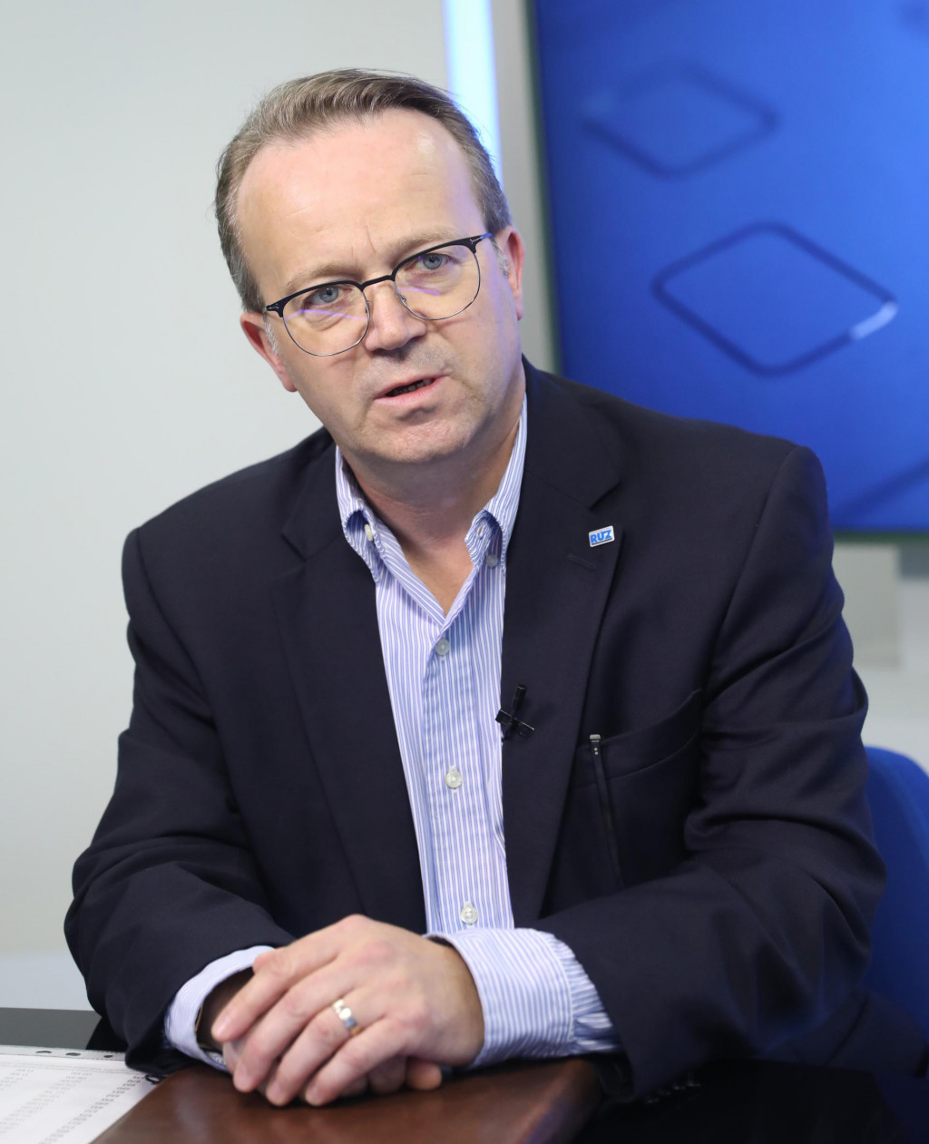 Miroslav Kiraľvarga, prezident Republiková únia zamestnávateľov (RÚZ). FOTO: PAVOL FUNTAL