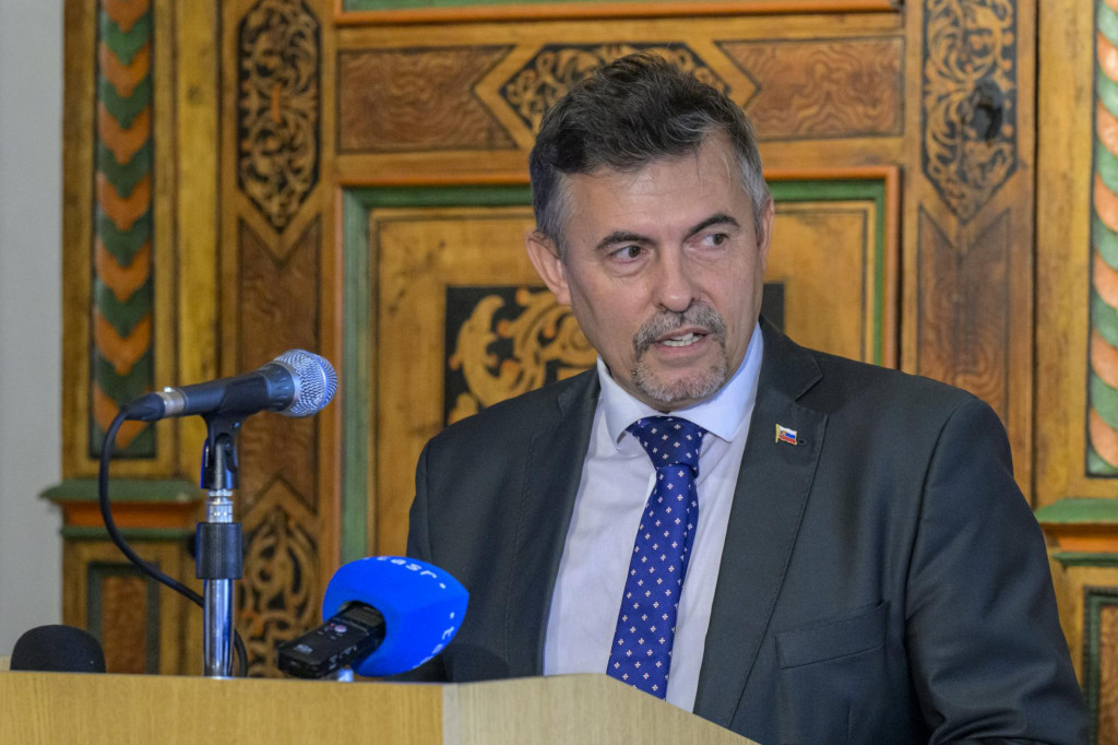 Generálny tajomník služobného úradu Ministerstva kultúry Lukáš Machala. FOTO: TASR/Veronika Mihaliková