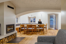 Úžitková plocha nehnuteľnosti je 220 metrov štvorcových. FOTO: Václav Novák