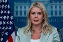 Hovorkyňa Bieleho domu Karoline Leavittová. FOTO: REUTERS