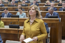 Poslankyňa Veronika Remišová (Slovensko). FOTO: TASR/Martin Baumann