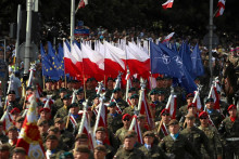 Poľská armáda označila narušenie svojho vzdušného priestoru za akt agresie. FOTO: REUTES/Agencja Wyborcza.pl