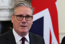 Britský premiér Keir Starmer označil prienik ruských dronov do poľského vzdušného priestoru a NATO za bezprecedentný a nanajvýš ľahkovážny krok. FOTO: REUTERS