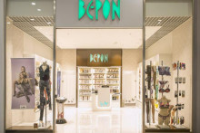 Predajňa Beponu v OC Centro v Nitre.