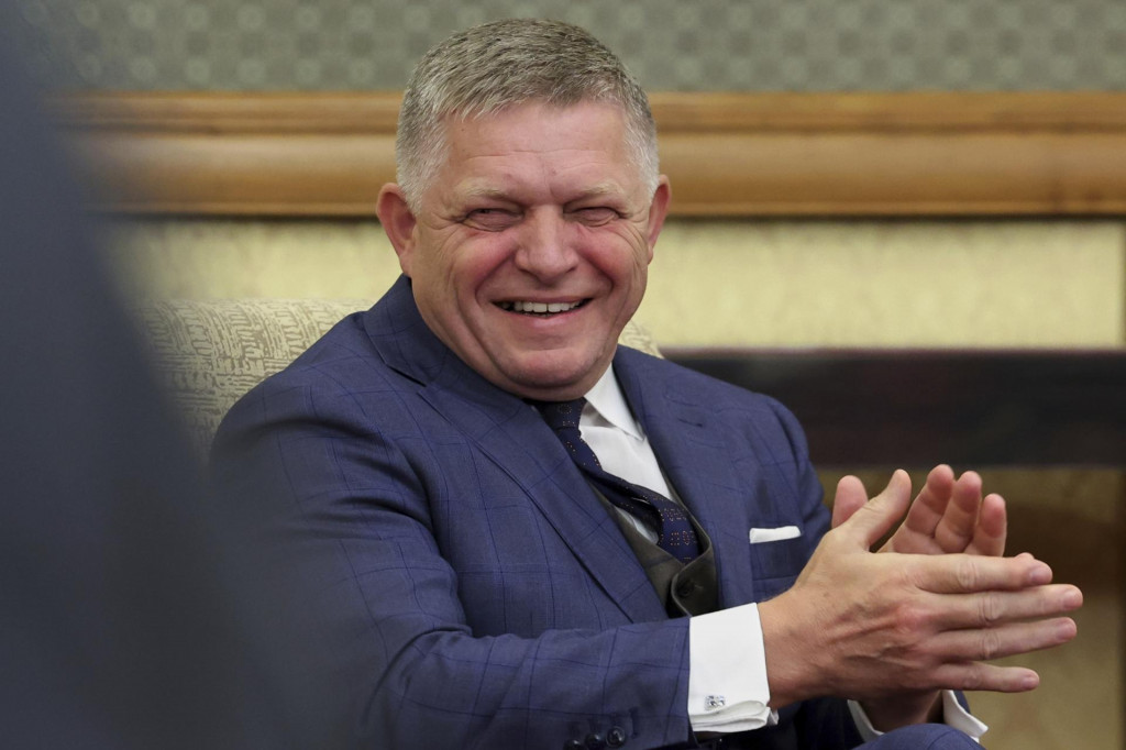 Slovenský premiér Robert Fico. FOTO: TASR/AP
