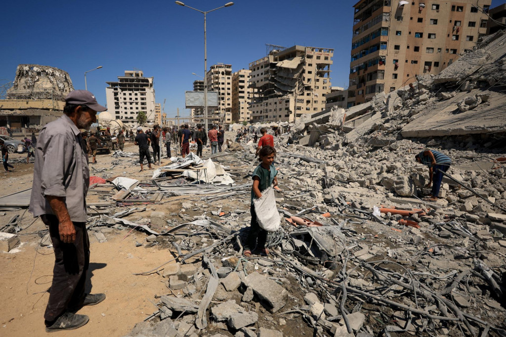 Mesto Gaza. FOTO: Reuters