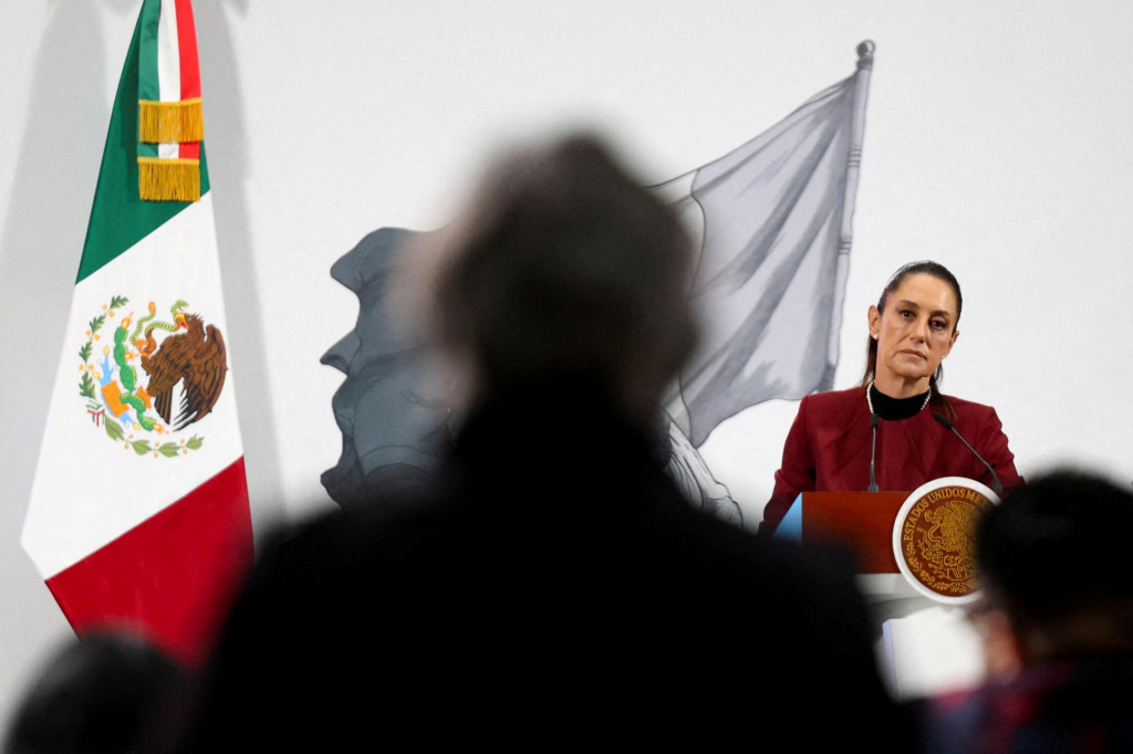 Mexická prezidentka Claudia Sheinbaumová. FOTO: REUTERS