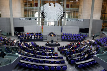 Nemecký parlament. FOTO: Reuters