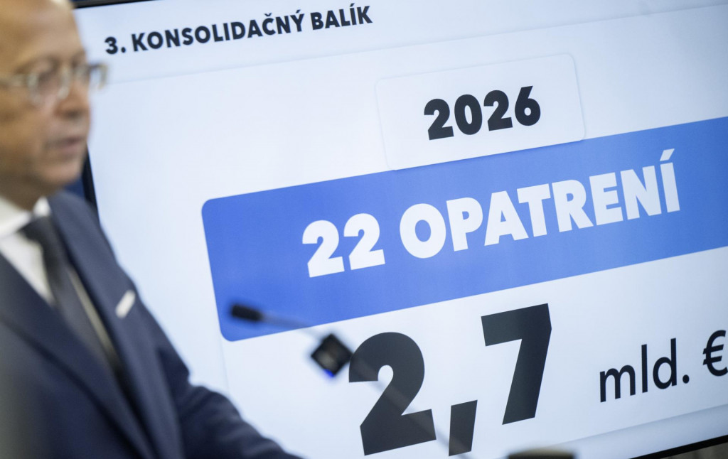 Minister financií Ladislav Kamenický. FOTO: TASR/Martin Baumann