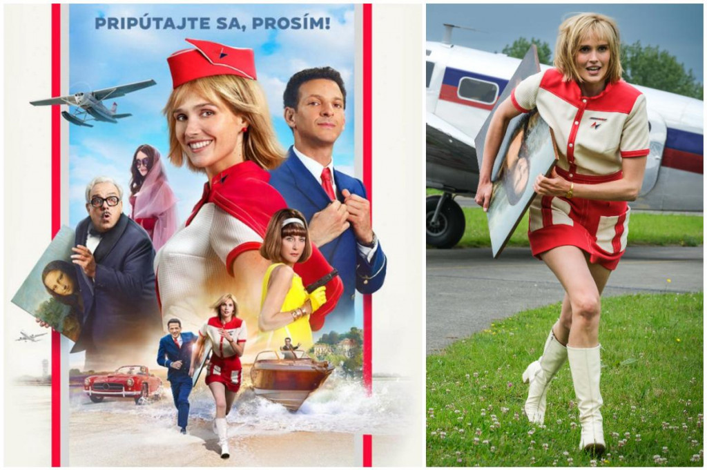 Francúzska komédia Natacha (takmer) letuška mieri do kín.