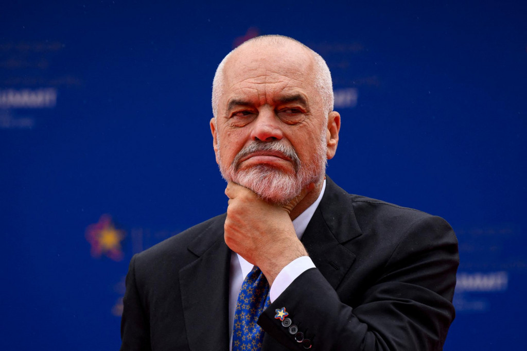 Albánsky premiér Edi Rama. FOTO: Reuters