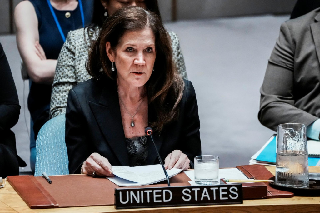 Veľvyslankyňa Spojených štátov pri OSN Dorothy Sheaová. FOTO: Reuters