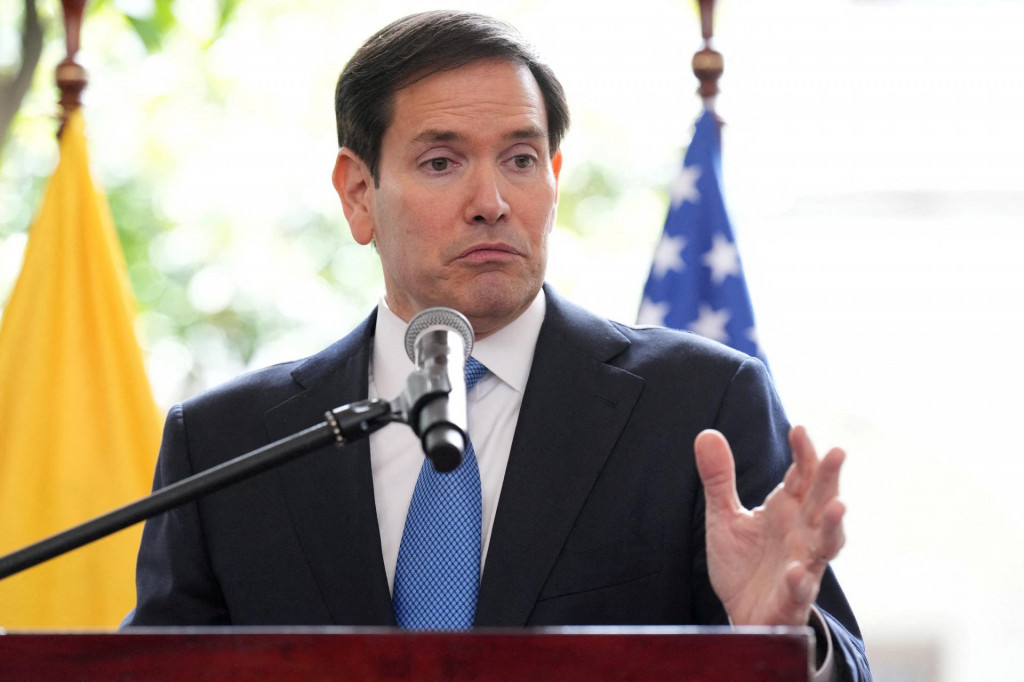 Americký minister zahraničných vecí Marco Rubio. FOTO: Reuters