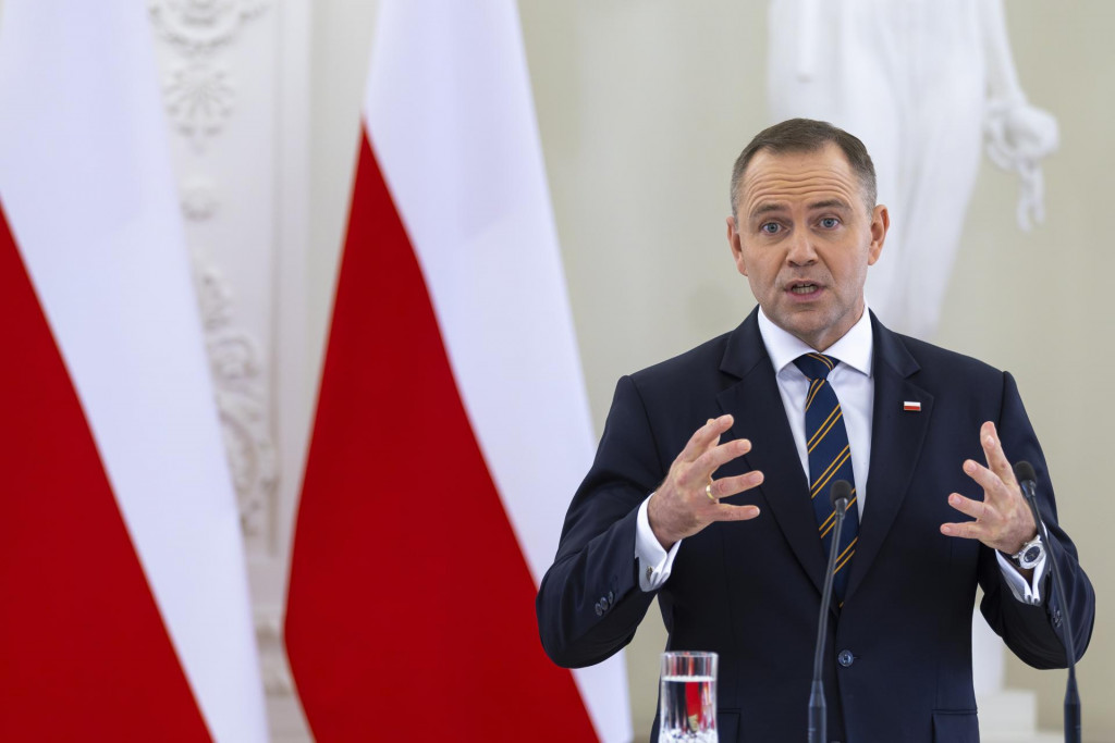 Poľský prezident Karol Nawrocki. FOTO: TASR/AP