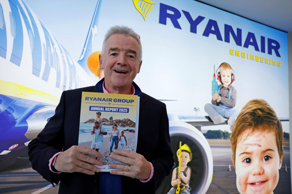 CEO Ryanairu Michael O‘Leary je známy nekonvenčnými postojmi k biznisu aj kontroverznými nápadmi. FOTO: Reuters