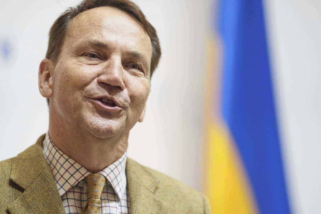 Poľský minister zahraničných vecí Radoslaw Sikorski. FOTO: TASR/AP
