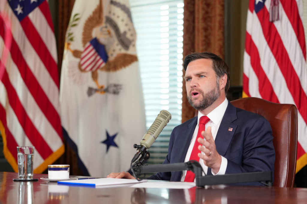 Americký viceprezident J.D. Vance. FOTO: REUTERS