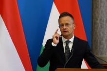 Maďarský minister zahraničných vecí Péter Szijjártó. FOTO: REUTERS