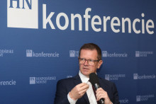 Na HNkonferencii Zelená budúcnosť 2025 vystúpil aj Peter Kmec, podpredseda vlády pre Plán obnovy a znalostnú ekonomiku.

FOTO: HN/Peter Mayer