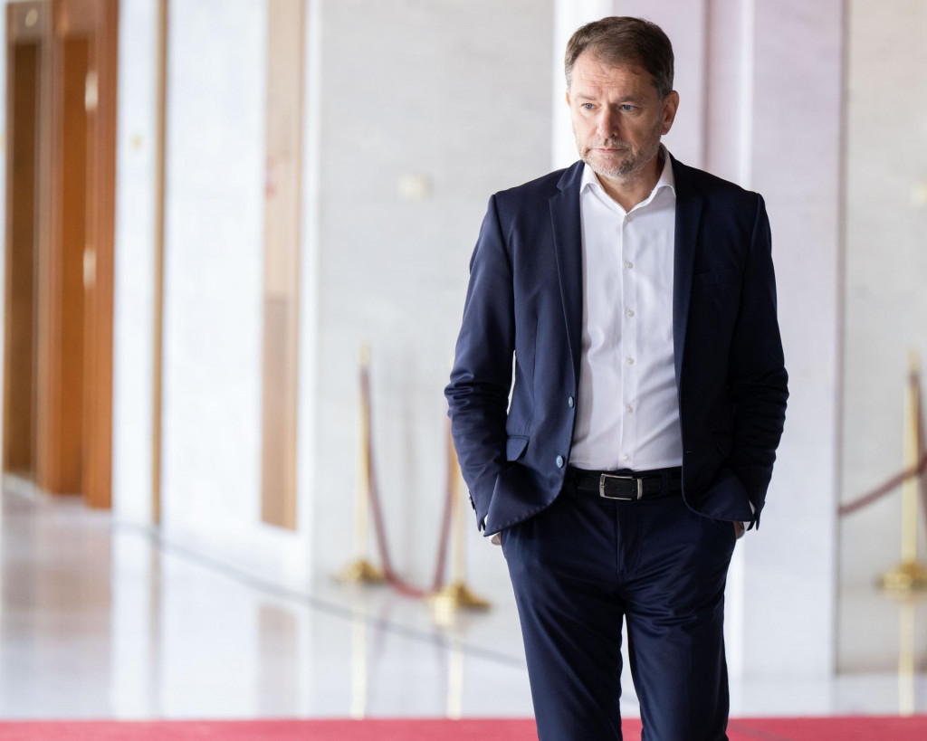 Predseda hnutia Slovensko Igor Matovič. FOTO: TASR/Jakub Kotian