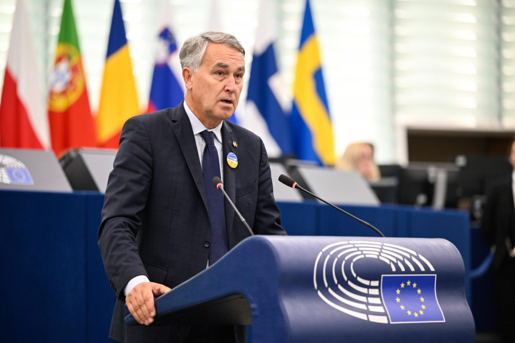Litovský europoslanec Petras Auštrevičius reprezentuje parlamentnú skupinu Renew Europe. FOTO: Európsky parlament