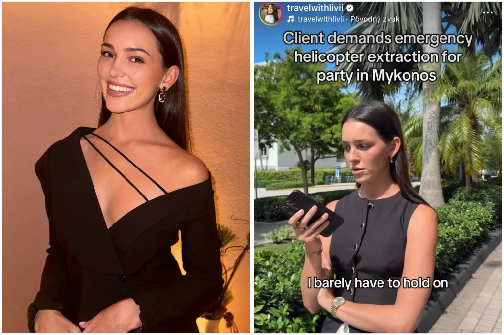 Cestovná agentka pre ultrabohatých Olivia Ferney.