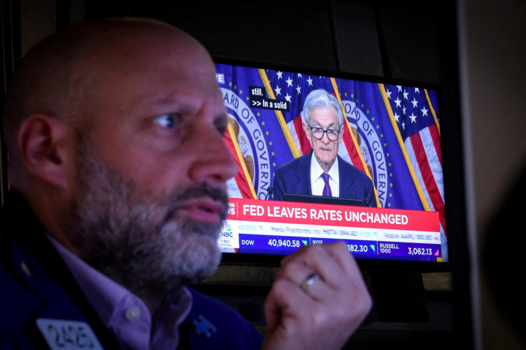 Obchodníci počítajú s takmer istým znížením sadzieb o 0,25 percentuálneho bodu na konci dvojdňového zasadnutia Fedu v stredu. FOTO: REUTERS