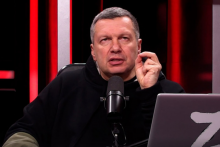 Ruský propagandista Vladimir Solovjov. FOTO: Reprofoto