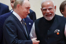 Ruský prezident Vladimir Putin a indický premiér Narendra Módí. FOTO: Reuters