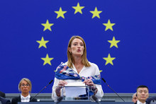 Predsedníčka Európskeho parlamentu Roberta Metsolová. FOTO: Reuters