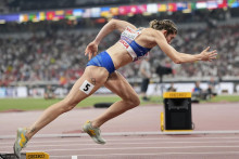 Slovenská atlétka Emma Zapletalová. FOTO:TASR/AP