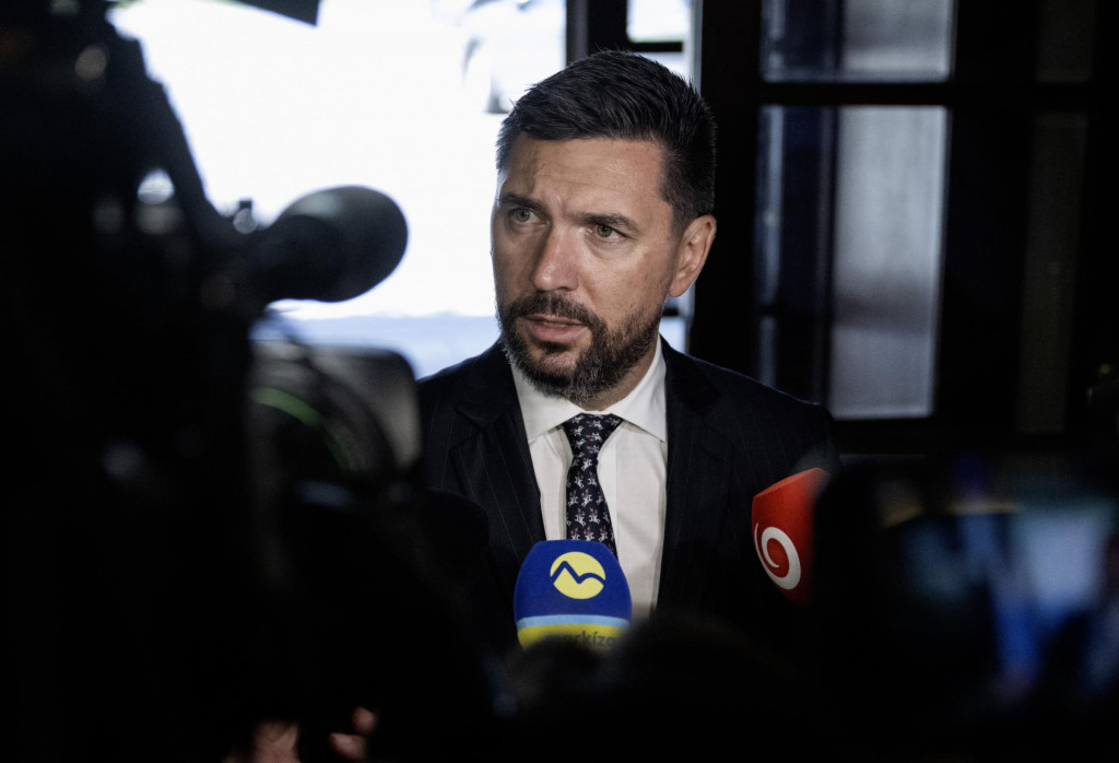 Na snímke minister pôdohospodárstva a rozvoja vidieka Richard Takáč (Smer-SD). FOTO: TASR/Martin Baumann