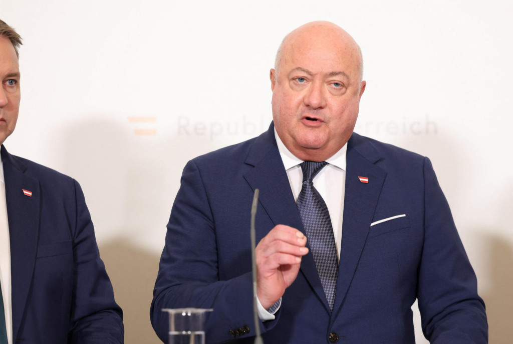 Rakúsky kancelár Christian Stocker. FOTO: Reuters