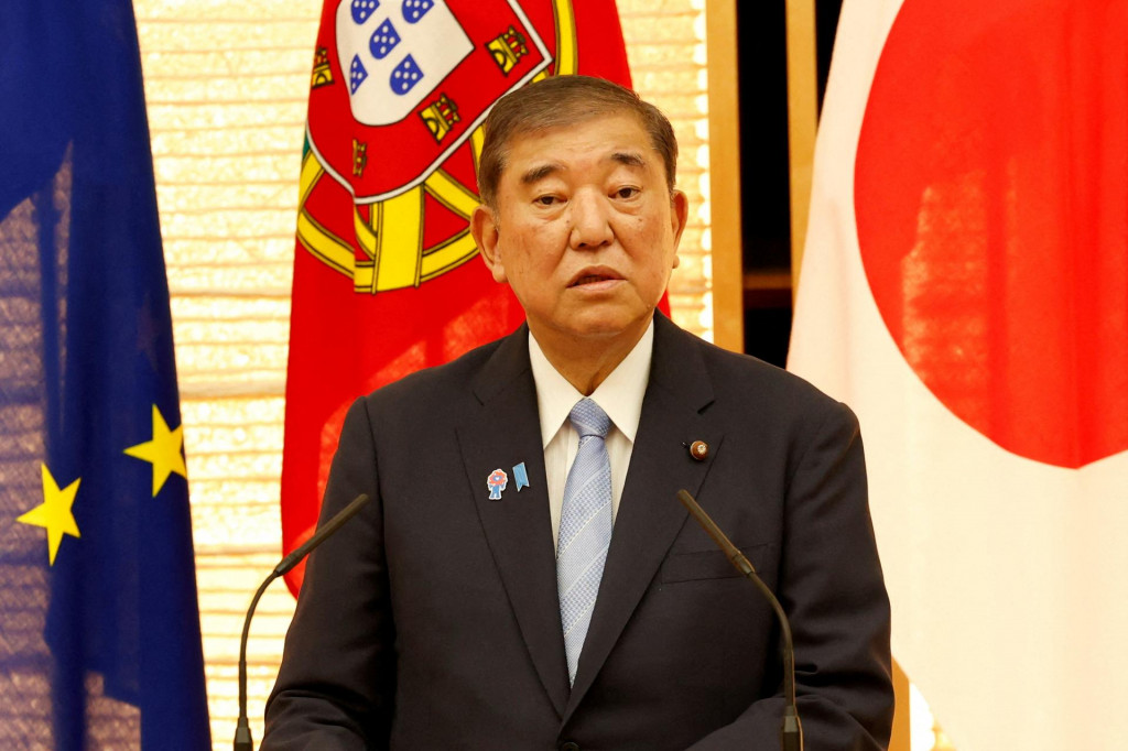 Japonský premiér. FOTO: Reuters