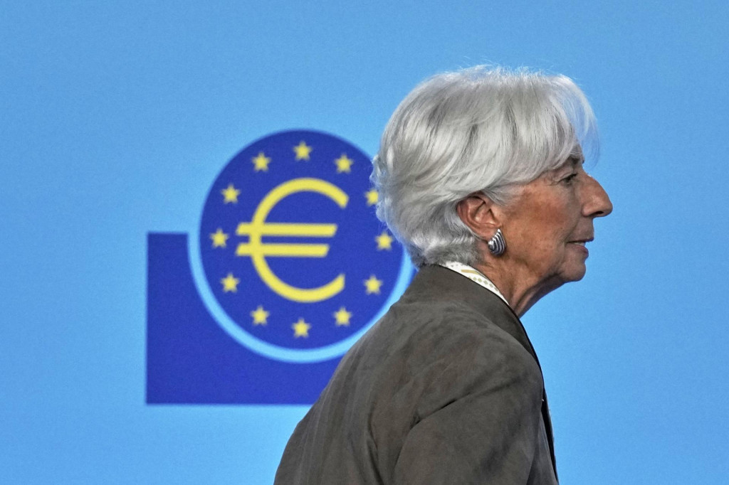 Šéfka Európskej centrálnej banky Christine Lagardová. FOTO TASR/AP
