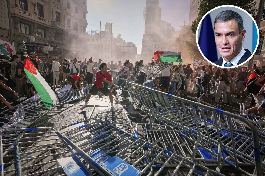 Pochválil protesty. Španielsky socialistický premiér Pedro Sánchez stojí za Palestínčanmi. FOTO: TASR/AP