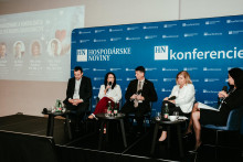 Spíkri počas HN konferencie Slovenské zdravotníctvo 2025.