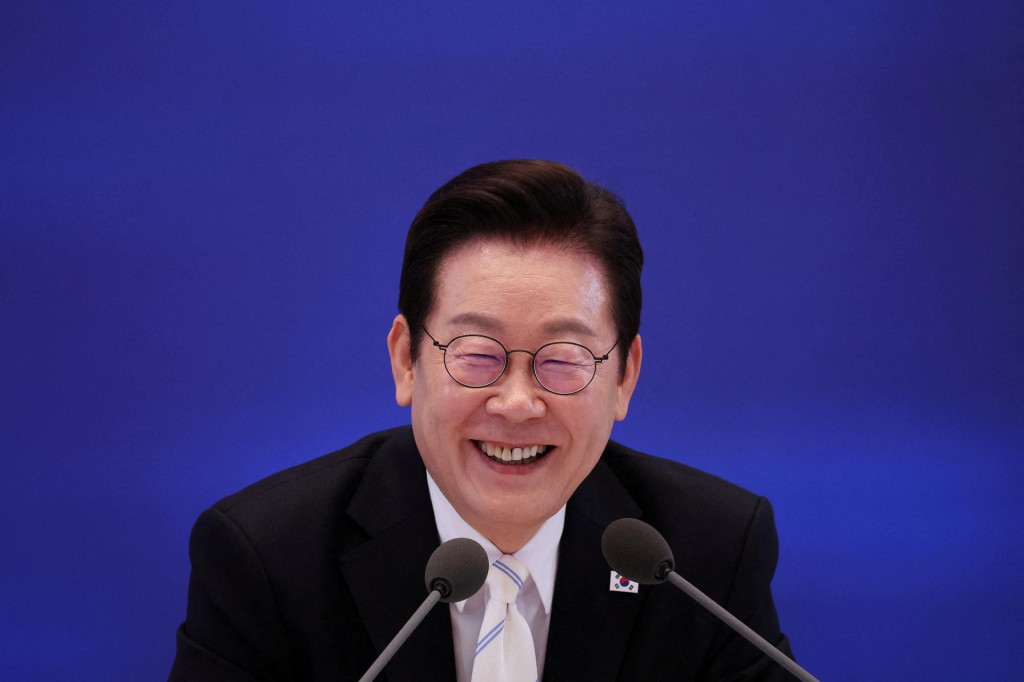 Juhokórejský prezident I Če-Mjong. FOTO: Reuters