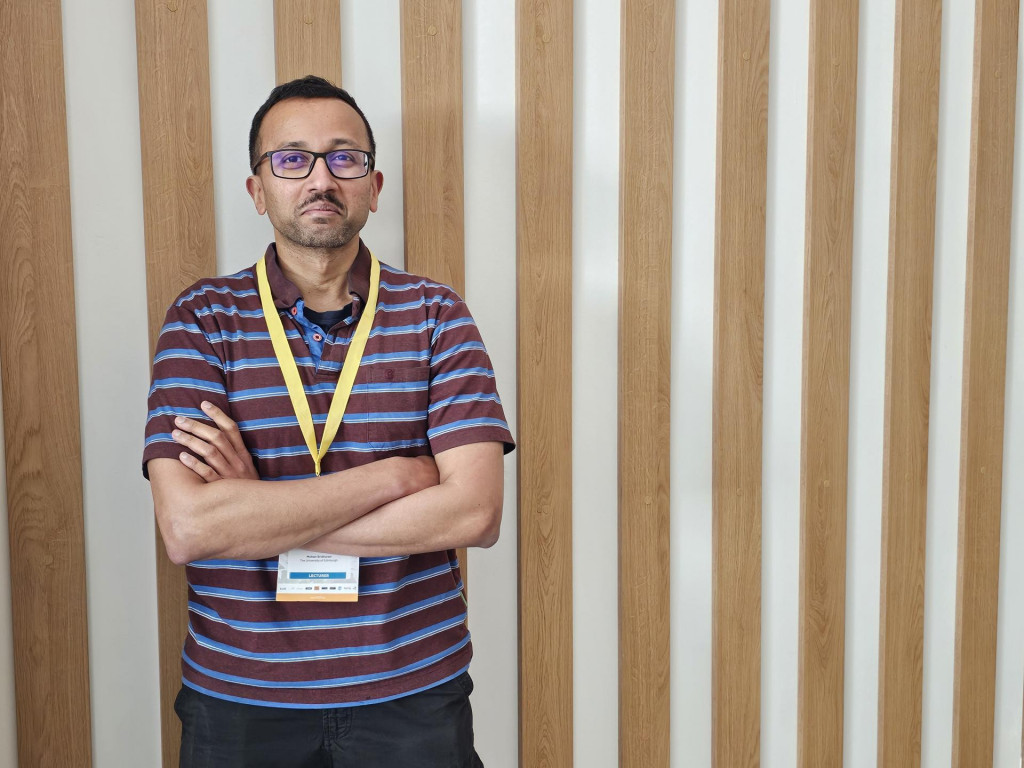 Mohan Sridharan je výskumníkom v oblasti robotiky na škótskej University of Edinburgh. FOTO: ESSAI/Pavel Šafránek