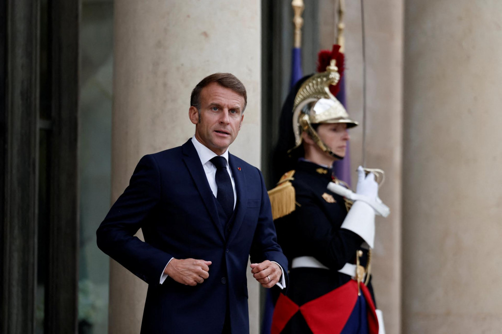 Francúzsky prezident Emmanuel Macron. FOTO: Reutes
